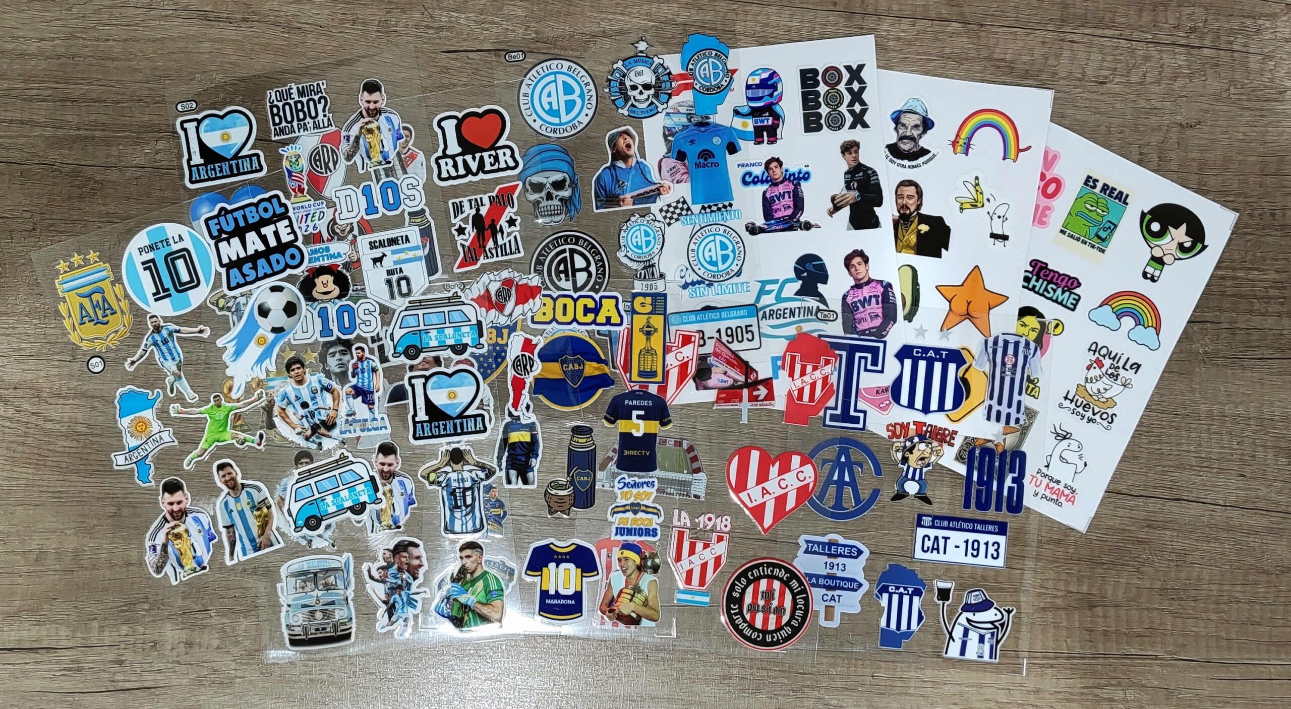 MUESTRARIO CON STICKERS UV DTF - Imagen 2